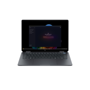HP OmniBook Ultra Flip 14-fh0033dx Business Laptop – Core Ultra 9 288V, 14″ 3K OLED 120Hz Touch, 32GB RAM, 2TB SSD, Intel Arc Graphics – Eclipse Gray